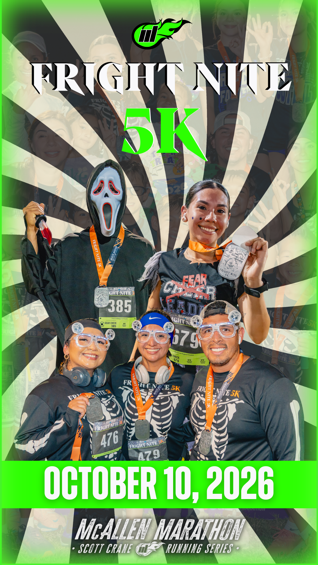 Race Fright Night 5k Mcallen Marathon Final 2022