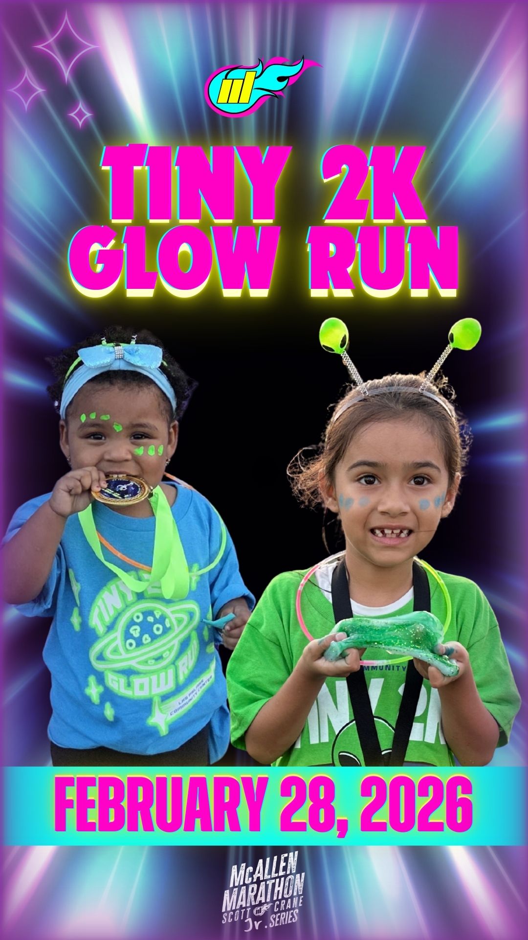 Race Neon Nights 5K Heat McAllen Marathon 2022